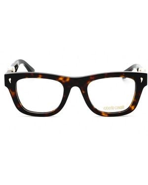 Roberto Cavalli Roberto Cavalli Vrc052 Tortoiseshell Acetate Eyeglasses - Brown