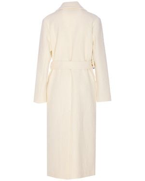 Pinko Coats Polyester - White