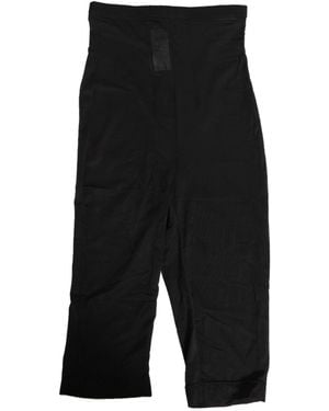 Dolce & Gabbana High Waist Tight Midi Trouser Underwear 26+Pa - Black
