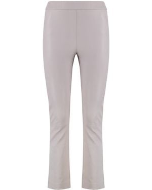 SABLYN Devon Leather Pants - Gray