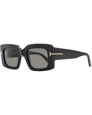 Tom Ford Brigitta Sunglasses Tf1188 01A 50Mm Ft1188 Plastic (Acetate) - Black