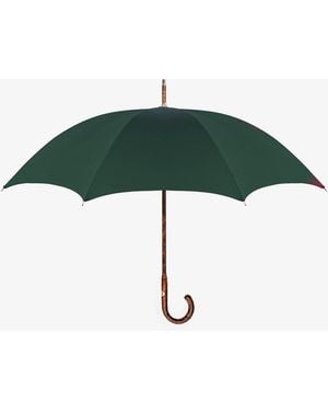 Larusmiani Umbrella Travel Maple Handle - Green