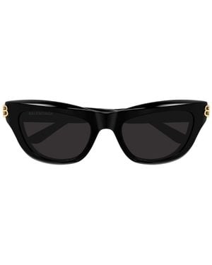 Balenciaga Bb0430S Linea Everyday Acetato Riciclato Sunglasses - Black