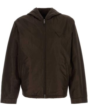 Prada Silk Jacket - Black