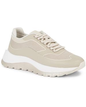 Calvin Klein Calvin Klein 2 Piece Sole Runner Sneaker - White
