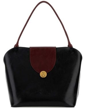 Versace Versace Handle Shoulder Bag - Black
