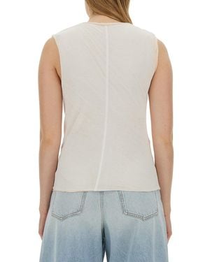 Sportmax Top Eolo Cotton Tops - White