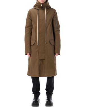 Rick Owens Mega Parka - Natural