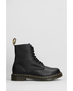 Dr. Martens 1460 Pascal Combat Boots - Black