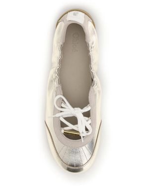 Chloé Sneakers Kick Ballerinas Sneakers - White