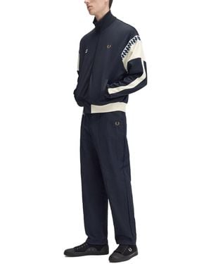Fred Perry Jacket Meyba Polyester - Blue