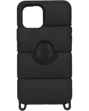 Moncler Iphone Silicon Case - Black