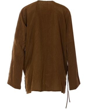 Uma Wang Top Viscose - Brown