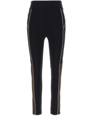 Fendi 'Color Block' Leggings - Blue