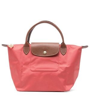 Longchamp Tote Bag Paris Calf Leather - Pink