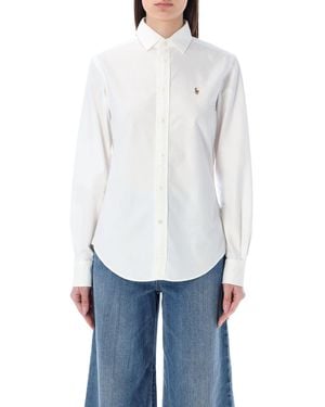 Polo Ralph Lauren Classic-Fit Oxford Cotton Shirt - White
