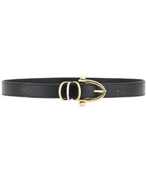 Chloé Black Calf Leather Bos Taurus Women\'s Belt Chloé Brown Calf Leather Bos Taurus Regular Women\ main image 3