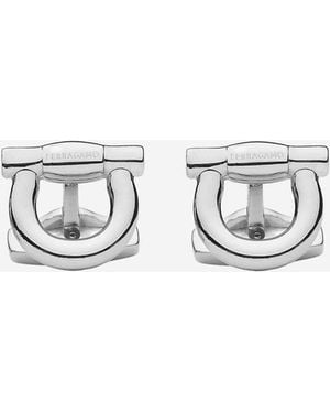 Ferragamo Brass Hook Cumbers Accessory - Metallic