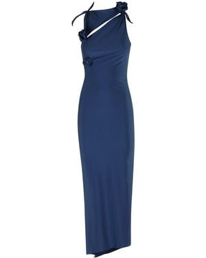 Coperni Flower Gown - Blue
