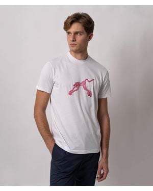 Larusmiani T-Shirt Panther Round Neck - Black