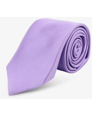 Kiton Silk Tie - Purple