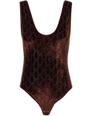 Gucci Gg Tops - Brown
