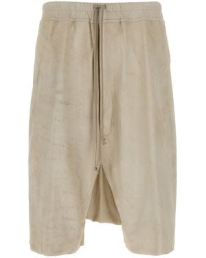 Rick Owens Rick S Pods Bermuda Shorts - Natural