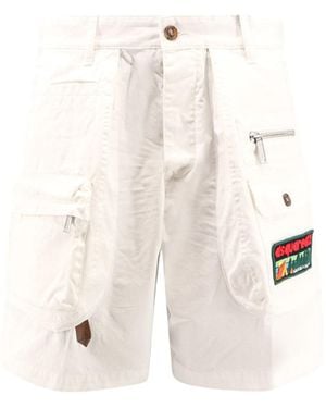 DSquared² Boxer Bermuda Shorts - White