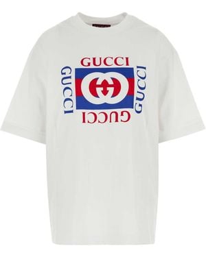 Gucci Cotton T-Shirt - White