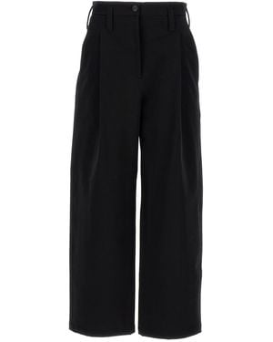 Philosophy Di Lorenzo Serafini Front Pleat Trousers - Black