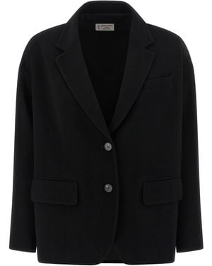 Alberto Biani Two-Button Blazer - Black