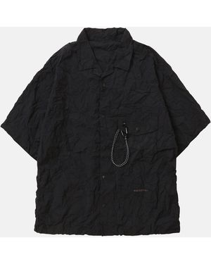 and wander Short Sleeves Shirt - Black