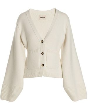 KHAITE Scarlet' Cardigan - White