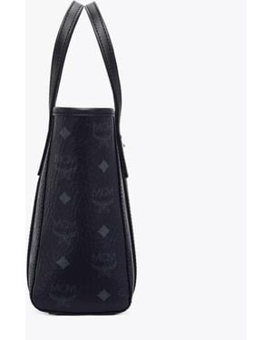 MCM Mini Tote Polyurethane Handbags - Blue