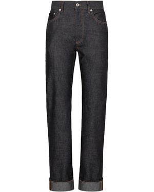 Bottega Veneta 5-Pocket Straight-Leg Jeans Cotton - Blue