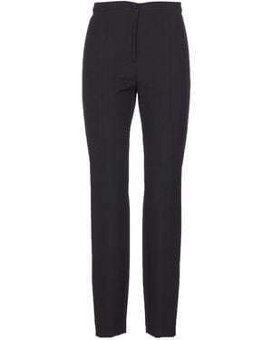 Pinko Pietanze Skinny Pants With Adjustable Bottom - Blue