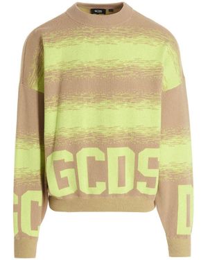 Gcds Low Band Degradè' Jumper - Yellow