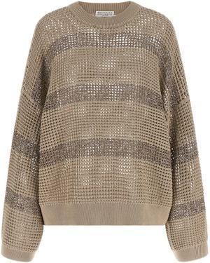 Brunello Cucinelli Cotton Cardigan Clothing - Natural