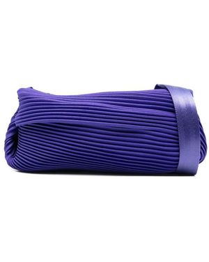Pleats Please Issey Miyake Pleated Belt Bag - Purple
