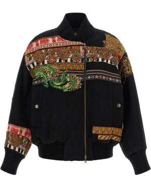 Dries Van Noten 'Valdi' Bomber Jacket - Black