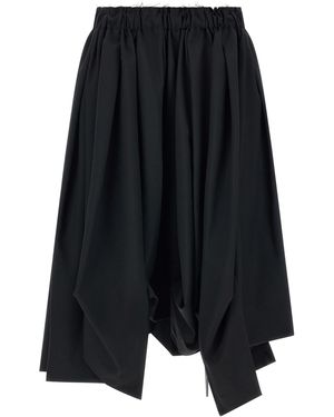 Comme des Garçons Wool Bermuda Shorts - Blue