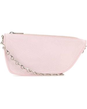 Burberry Burberry Shield Clutch - Pink