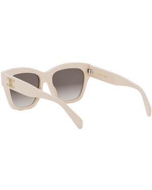Celine Cl40253I Triomphe 25F Acetate Occhiali Da Sole - Metallic