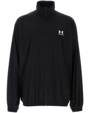 Balenciaga Stretch Nylon X Under Armor Jacket - Black