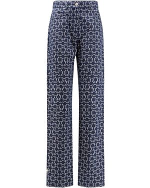 Givenchy All-Over Logo Jeans - Blue