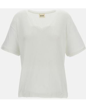 KHAITE Linda T-Shirt - White