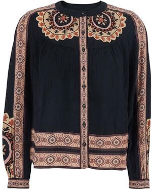 Ba&sh Chemise Valda Viscose Shirts And Blouses - Black