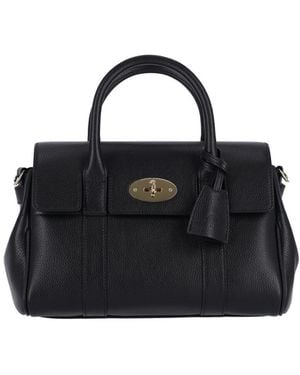 Mulberry Bayswater Satchel Bag - Black