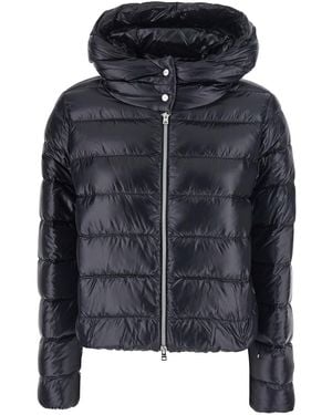 Herno Short Down Jacket Puffer - Black