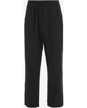 Autry Nylon Pants With Logo Polyamide Pants - Black